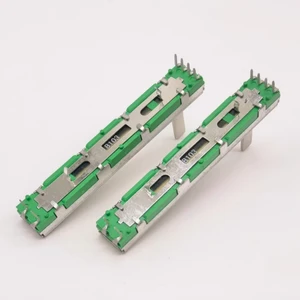 Chất chiết áp trượt kép Retoral, sê -ri Fader Sidel khoảng cách khóa học, B103, B10K x 2, máy trộn 60mm, 45mm, 1pc 10 Sliding Fader bán hàng chính - №7