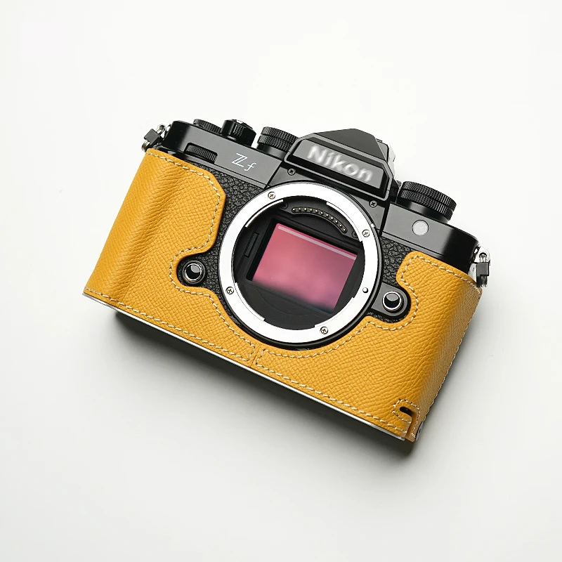 Mr.Stone Voor Nikon Zf Camera Case Cover Beschermend Voor Nikon Zf Case Accessoires Handgemaakt Echt Leder Zf Tas Camera Tas