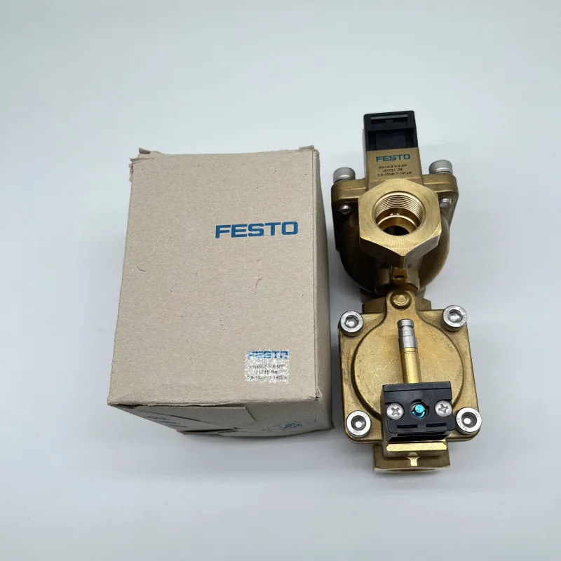 `MN1H‑2‑3/4‑1‑1/2‑MS 161731 161732 161734 Pneumatic Solenoid Control Valve Compatible with FESTO Air Compressor Spare Parts`