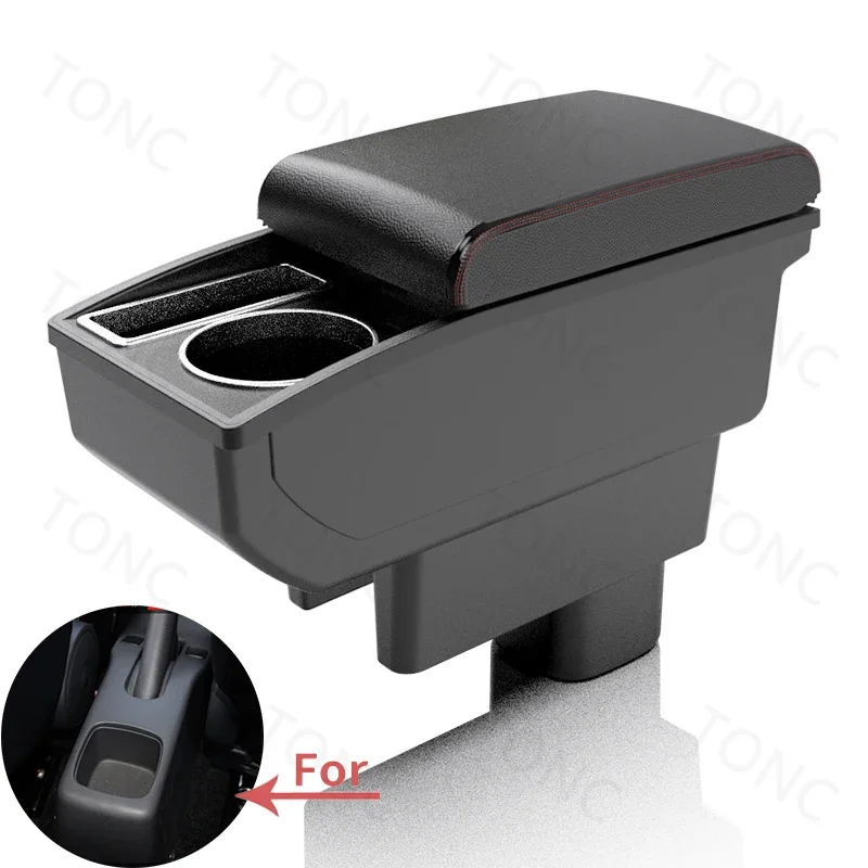 For Suzuki Swift Armrest Box For Suzuki Swift Car Armrest Car Accessories Interior details storage Box Retrofit parts 2005-2023