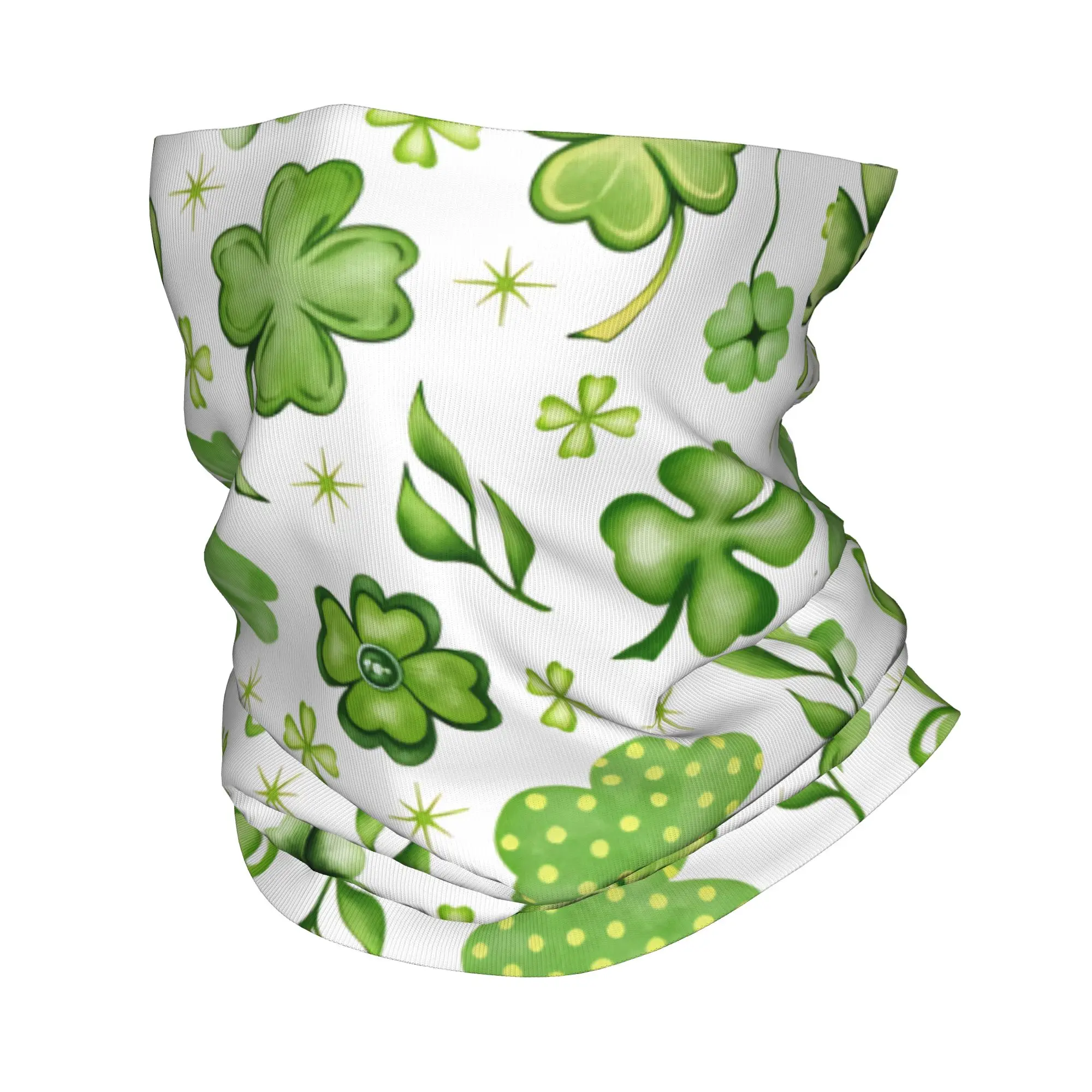 

St Patricks Day Bandana Vintage Bicycle Mask Hunting Fishing Dustproof Balaclava Pattern Soft Motorcycle Face Cover Mask