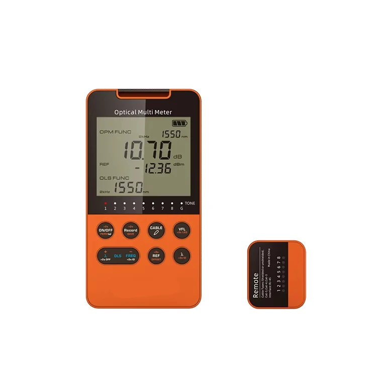 7-in-1 Optical Multi-meter 1310/1550nm Power Meter with VFL for Fiber Network