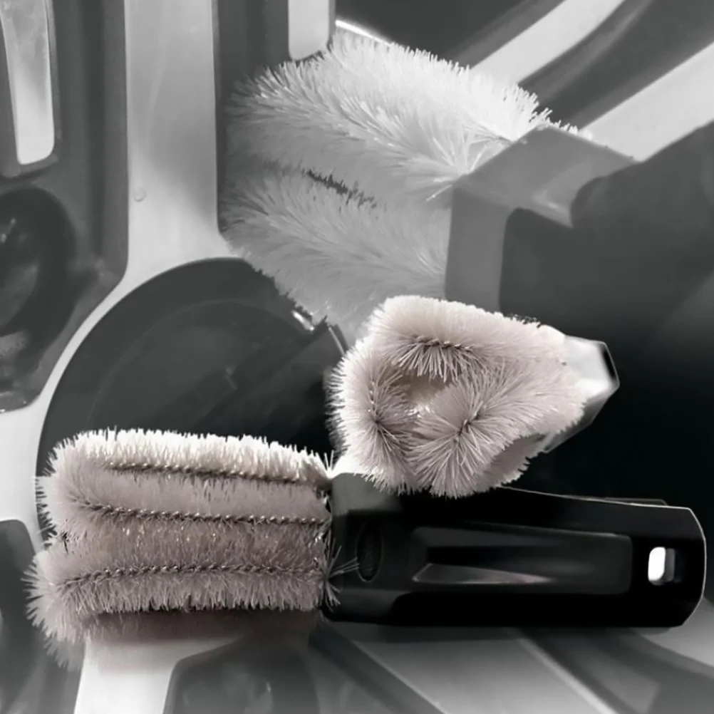 

PVC Durable for Cleaning Car Lug Car Lug Nut Brush Nut Rim Screw Wheel Brush Brushes with Ergonomic Handle