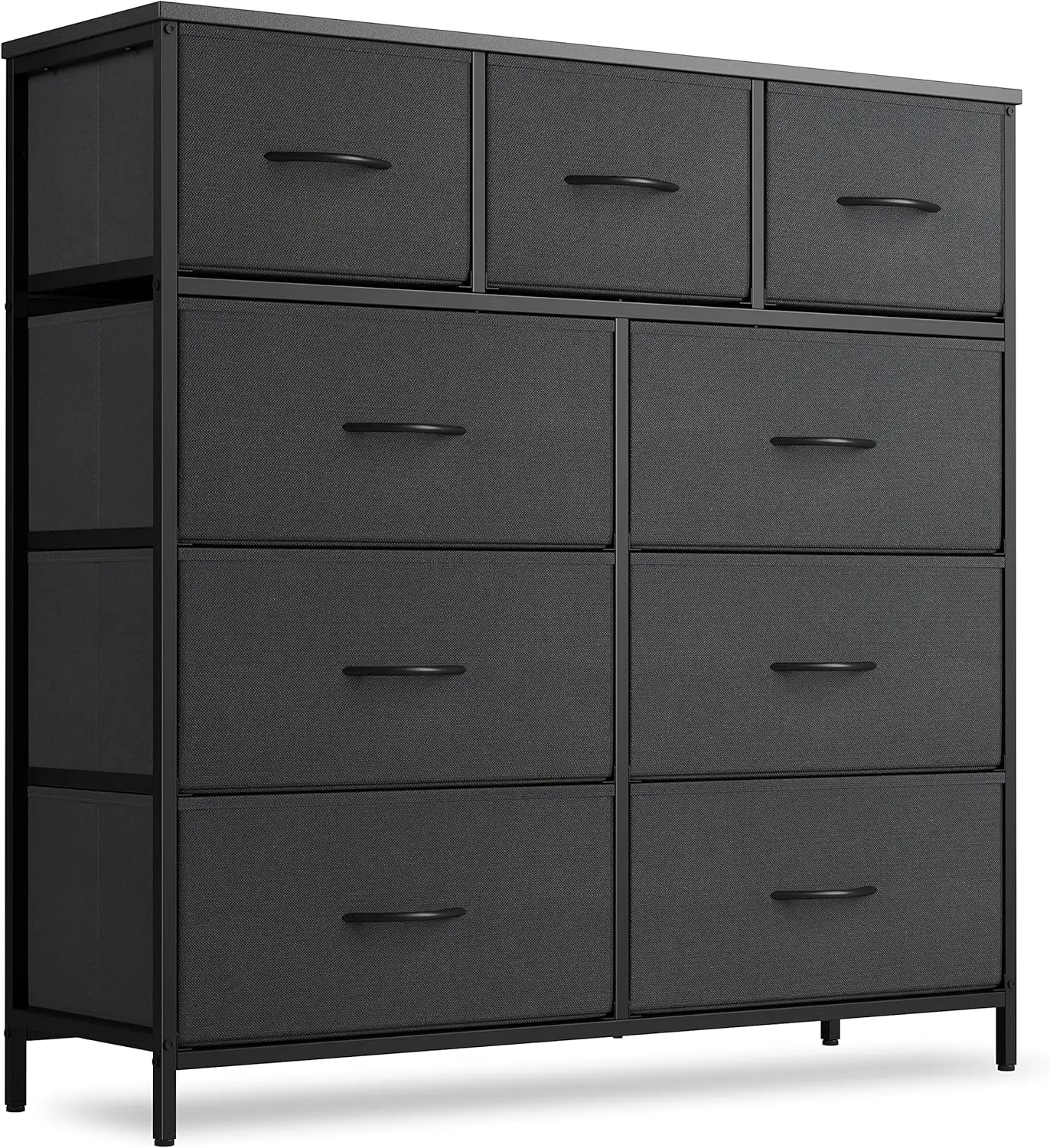 

BANTI Dresser for Bedroom, Tall Fabric Dresser of Chest with 9 Drawers Storage Organizer, Wide Dresser for Bedroom, Closet, Hall