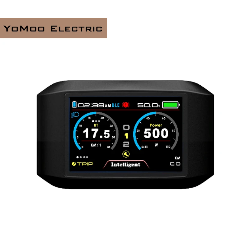 

New Electric Bicycle 750C TFT 72v Waterproof Speedometer Display For Sabvoton SVMC-APT Controller