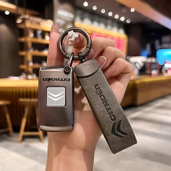 Soft TPU Car Flip Remote Key Case Cover Keychain For Citroen C1 C2 C3 C4 C5 XSARA PICA Key Protector Shell Fob Auto Accessories