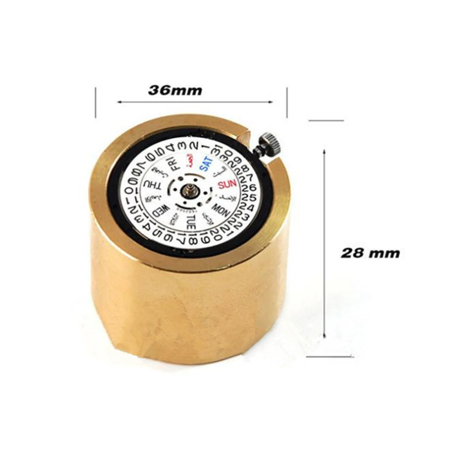 Watch Movement Holder Base For Seiko 7S26 7S36 NH35A NH36A Copper Movement Stand Bracket Watchmakers Watch Repair Tool