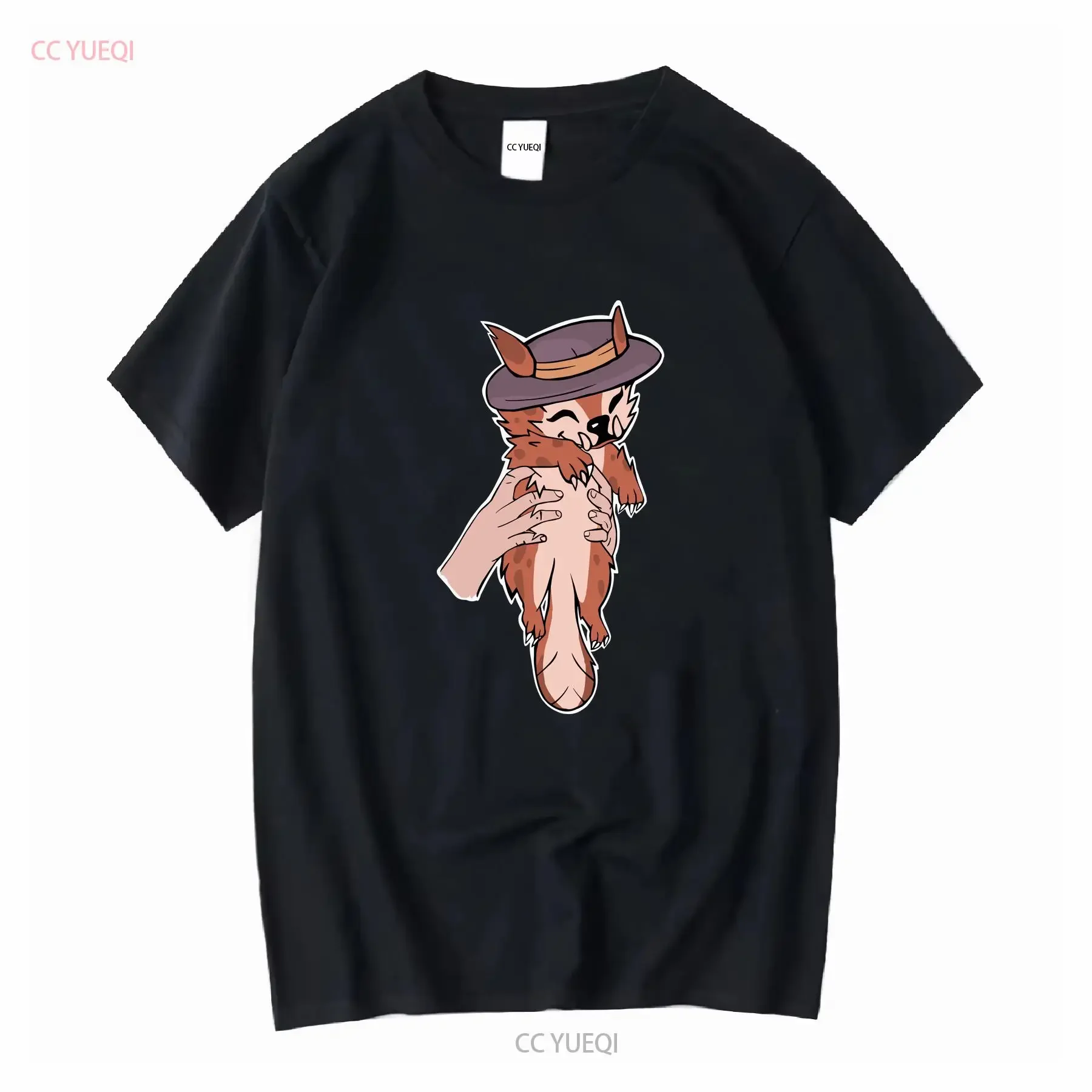 

Caught Chapaa Palia Inspired Fan Art Симпатичная футболка Merch с длинными или короткими рукавами винтажная стираная универсальная дизайнерская одежда унисекс