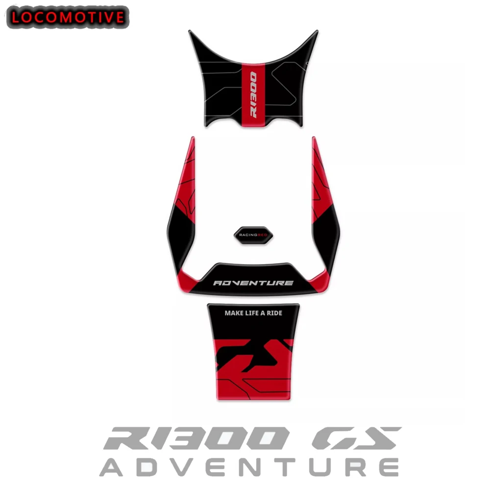 

3D sticker protects the middle of the fuel tank Motorcycle accessories For R 1300 GS ADV R1300 GS ADV compatible 2024 2025