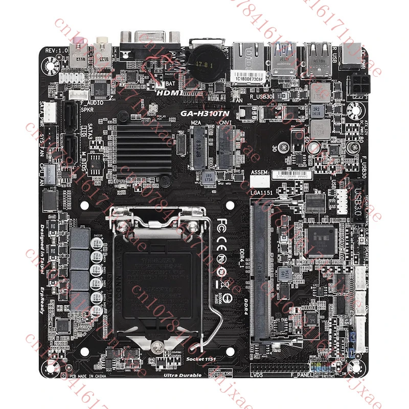 

For Gigabyte GA-H310TN LGA1151 DDR4 VGA+HDMI Motherboard.