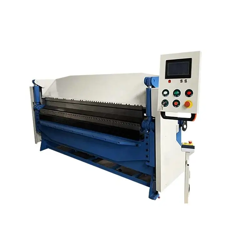 High-accuracy CE Approved Pan Brake Folder Hydraulic Sheet Metal Press Brake Folding Machine