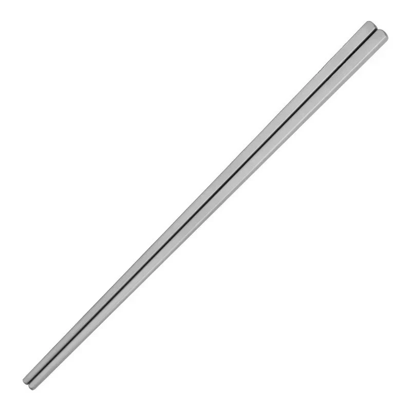 1 Pair Titanium Chopsticks 99.6% Pure Titanium Chopsticks 23.5cm Lightweight Durable Chopsticks Home Tableware