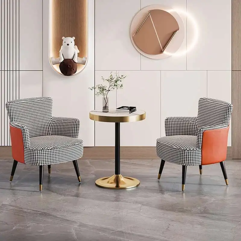 

Vanity Sofa Office Living Room Chairs Nordic Arm Relax Single Modern Living Room Chairs Lazy Wood Meuble Salon Home Furniture