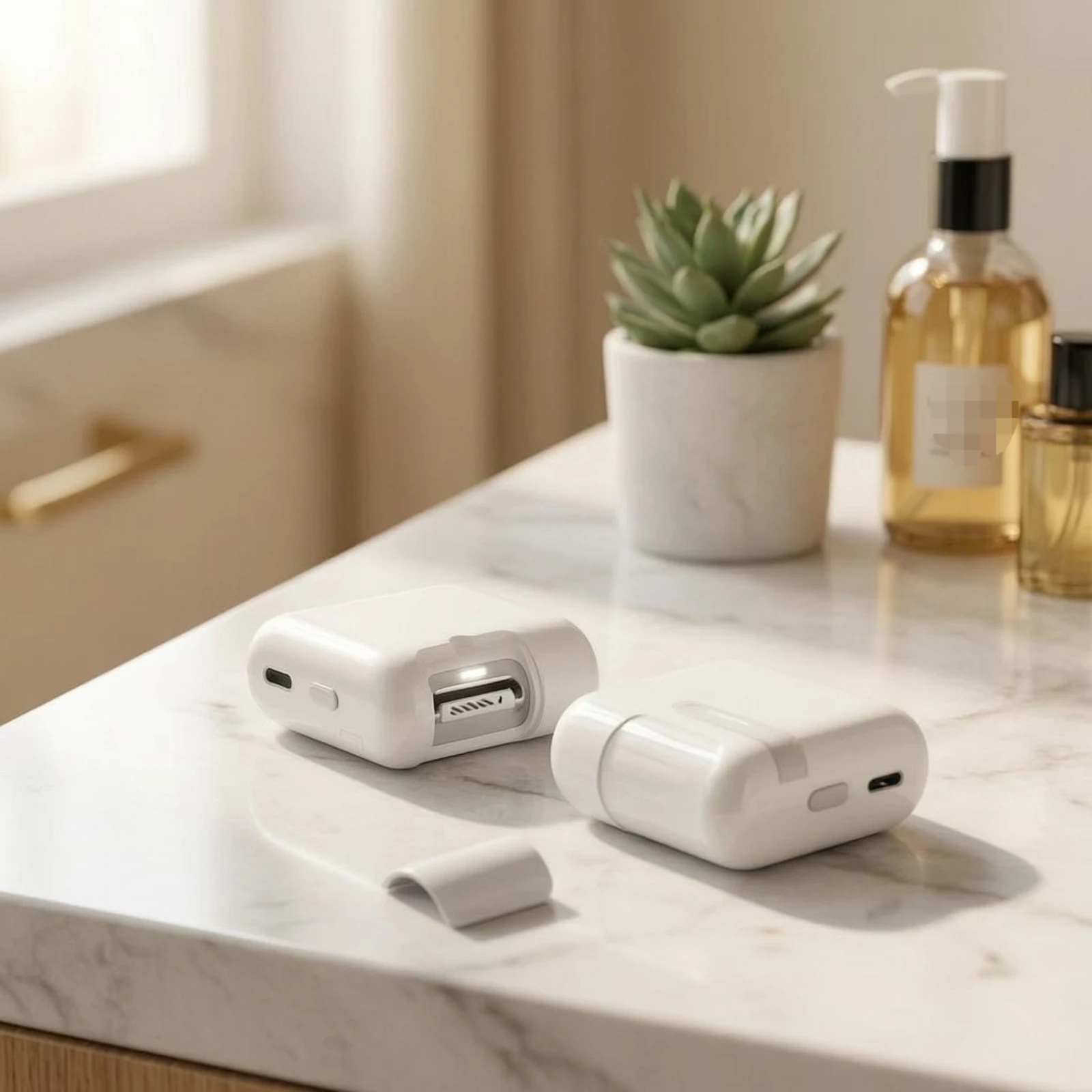 電動ネイルグラインダー-スライドカバー付き-充電式ネイルグラインダー-パーソナルケアデバイス-光沢のある表面-使いやすい