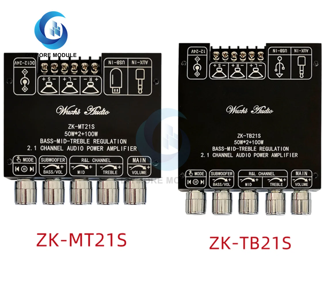 

ZK-MT21S ZK-TB21S National Core Edition 2,1-channel усилитель звука Bluetooth board module сабвуфер среднего диапазона TPA3116