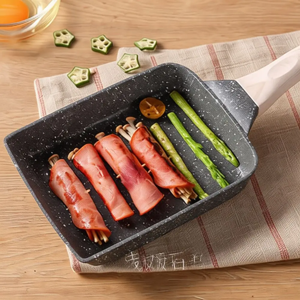 Healthy Mini Non Stick Pan Tamagoyaki Maker Multi Purpose Kitchen Frying Skillet Japanese Style Omelet Breakfast Pot