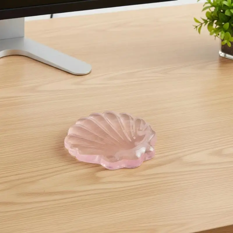 Cute Waterproof Transparent Silicone Wrist Rest Mouse Pad Non-Slip for Student Office Gaming