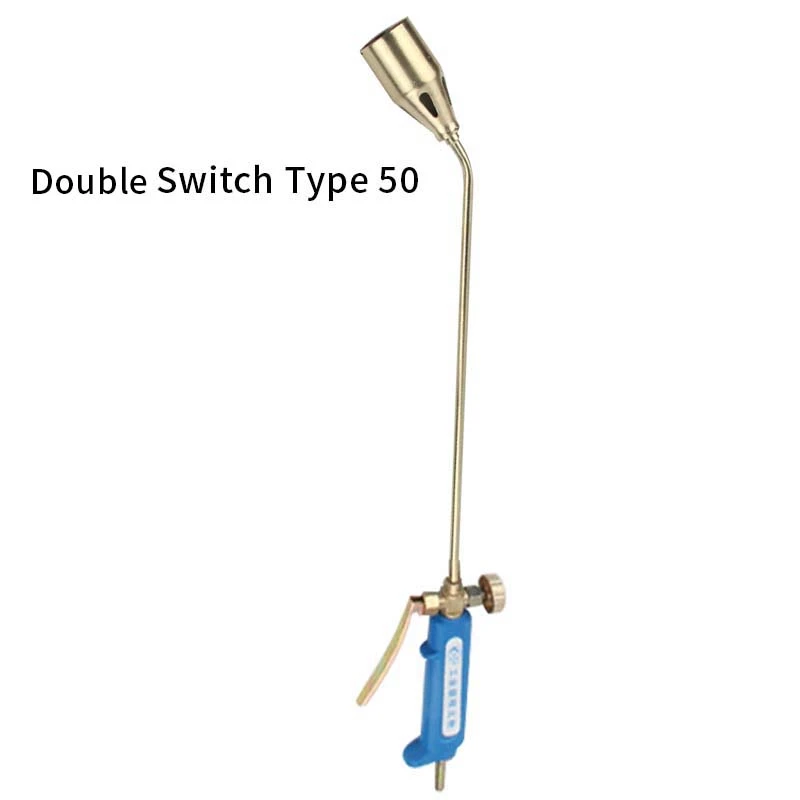 50 Type Double SwitchFire Torch High Temperature Animal Hair Burning Household Tools Liquefied Welding Gas Torch Fire Gun Burner