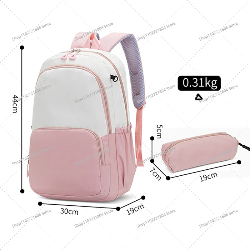 The Amazing Digitals Circus Large Capacity Backpacks with Pencil Case Anime Printed Schoolbag Students Book Stationery Backpack - view 6