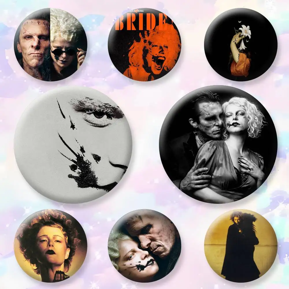 

Moive The B-Bride Brooches Cartoon Badge Pins Backpack Hat Accessories Friend Gift