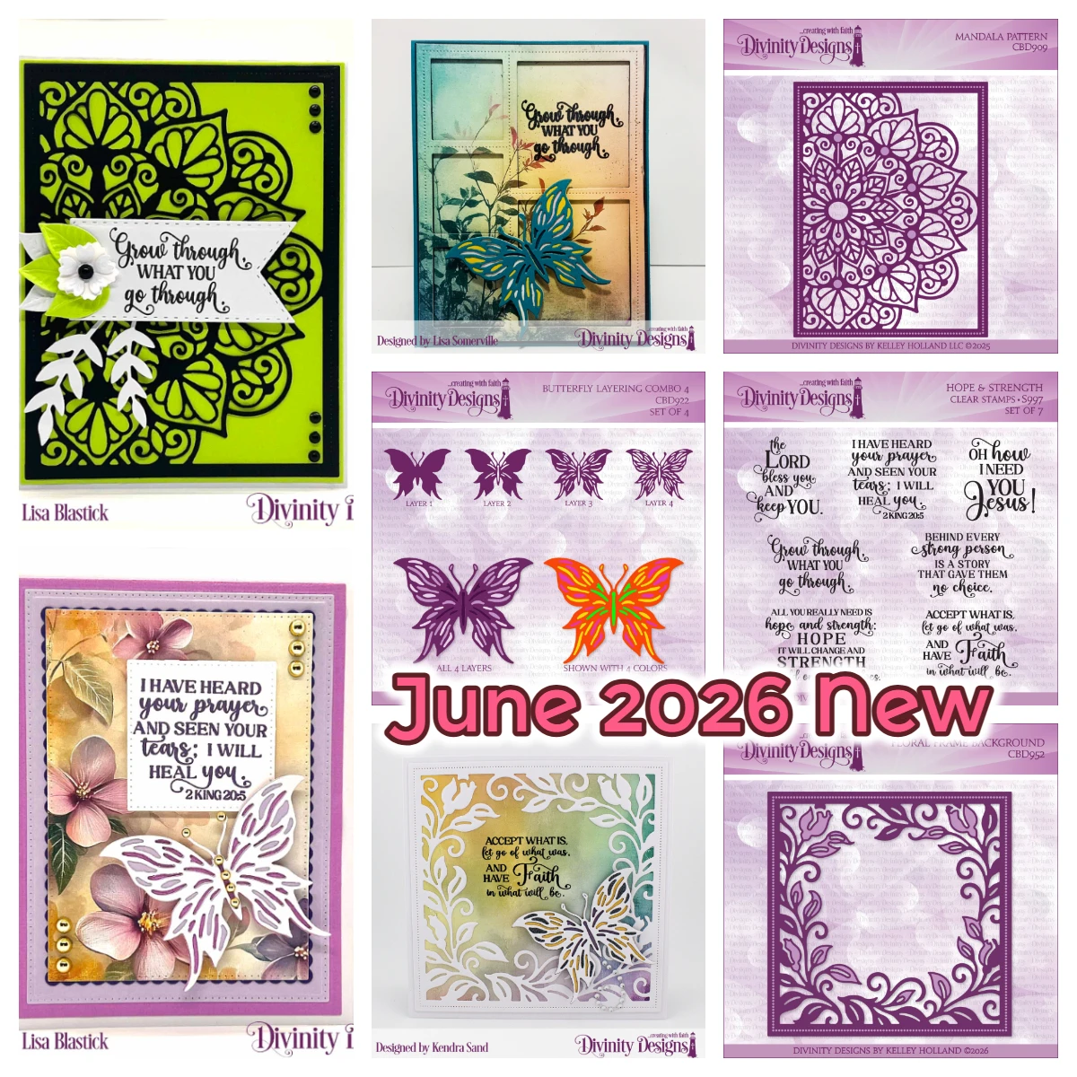 Juni 2026 Neue Schmetterlings-Schichtmetall-Stanzformen und Stempel Scrapbooking-Dekorationsvorlage für DIY-Grußkarten Handgefertigt