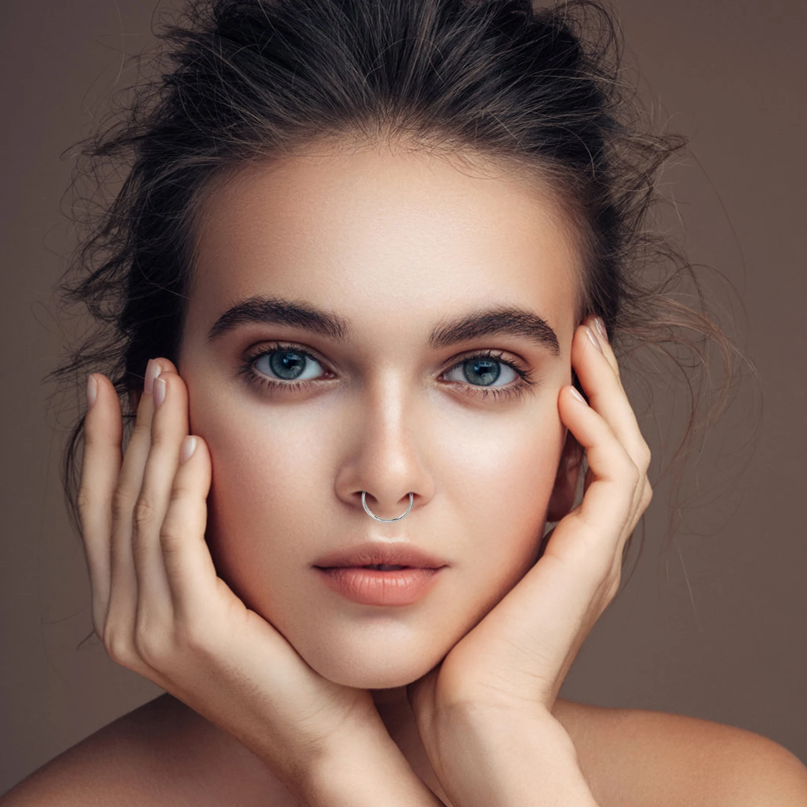 

110Pcs Body Decoration Jewels Tongue Rings for Party Dance Performance Plastic Piercing Studs Comfortable Wearable Fashion