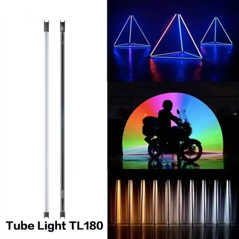 TL180 Pavo RGB Color Photo Tube Light Handheld Application Remote Control Stick Photos Movies Video Logs Camera Accessories