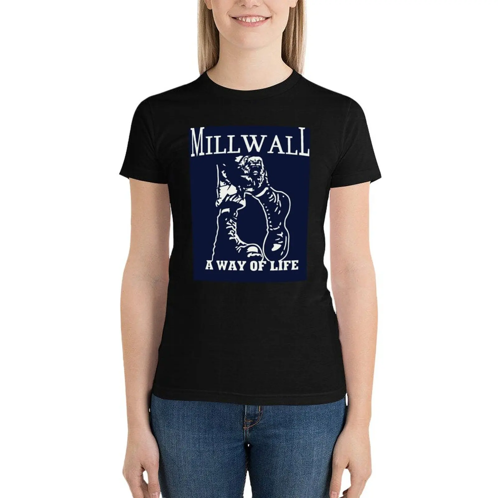 

Millwall A Way Of Life T-Shirt female oversized korean fashion summer blouses woman 2024