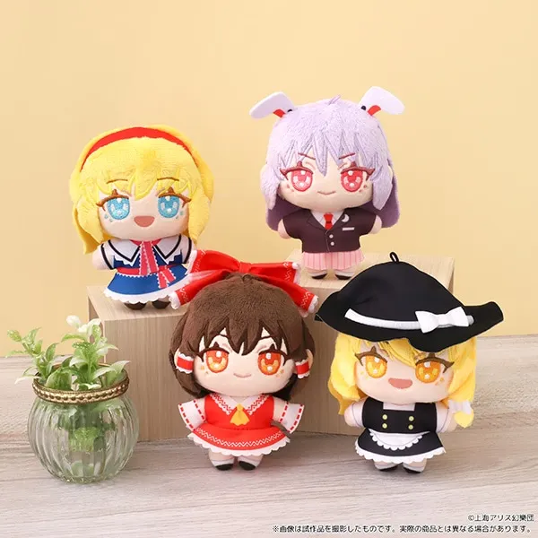 12cm original touhou projeto periférico muppet boneca kirisame marisa reisen alice dos desenhos animados boneca de pelúcia brinquedos crianças fãs presente brinquedo
