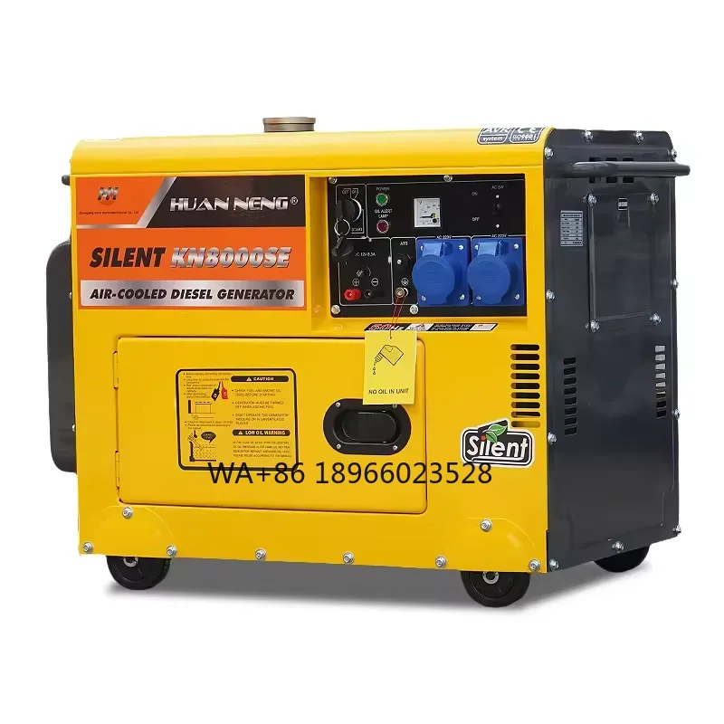 

Silent generator 5kW 10kW range Ultra-quiet air cooler 230V/400V rated voltage price is reasonable