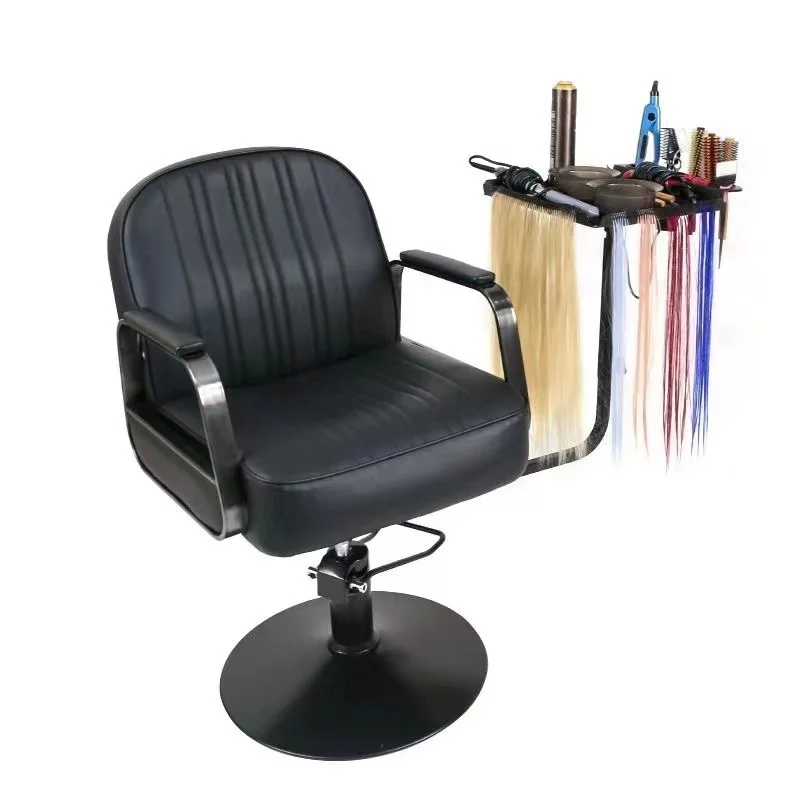 

NEW Tray Aluminum Tray Cart Height Adjustable Lnstalled On Chair Beauty Barber Spa Storage Salon Tattoo Hairstylist Tools