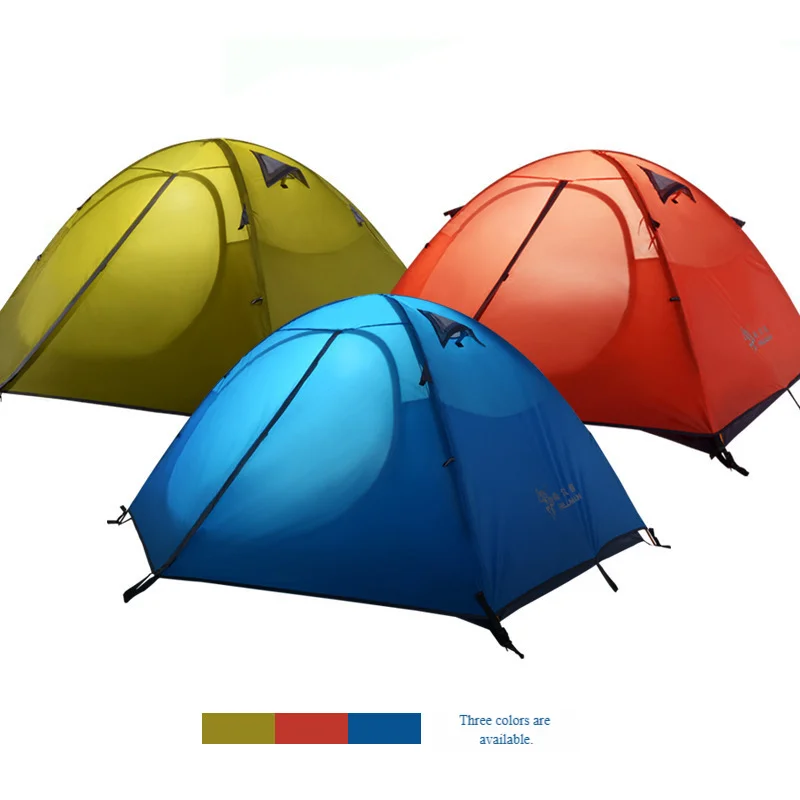 

STLF Hot-Selling 2-4 Person Outdoor Camping Tent on for Double Layer Rainproof with Aluminum Pole Cross-Border Journey Tent