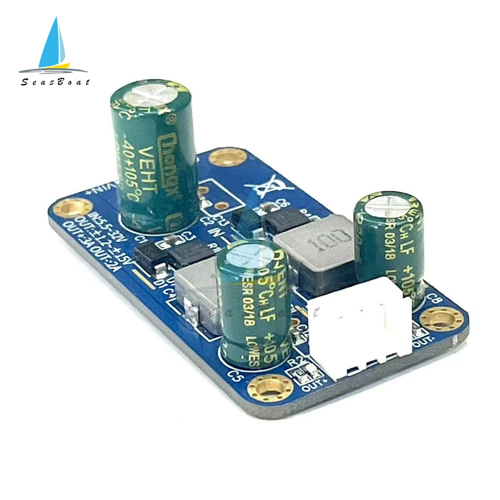 30W +- 1.2V 3.3V 5V 9V 12V 15V Positive & Negative Dual Output Power Supply DC DC Step-down Buck Converter Module DC 5.5-32V