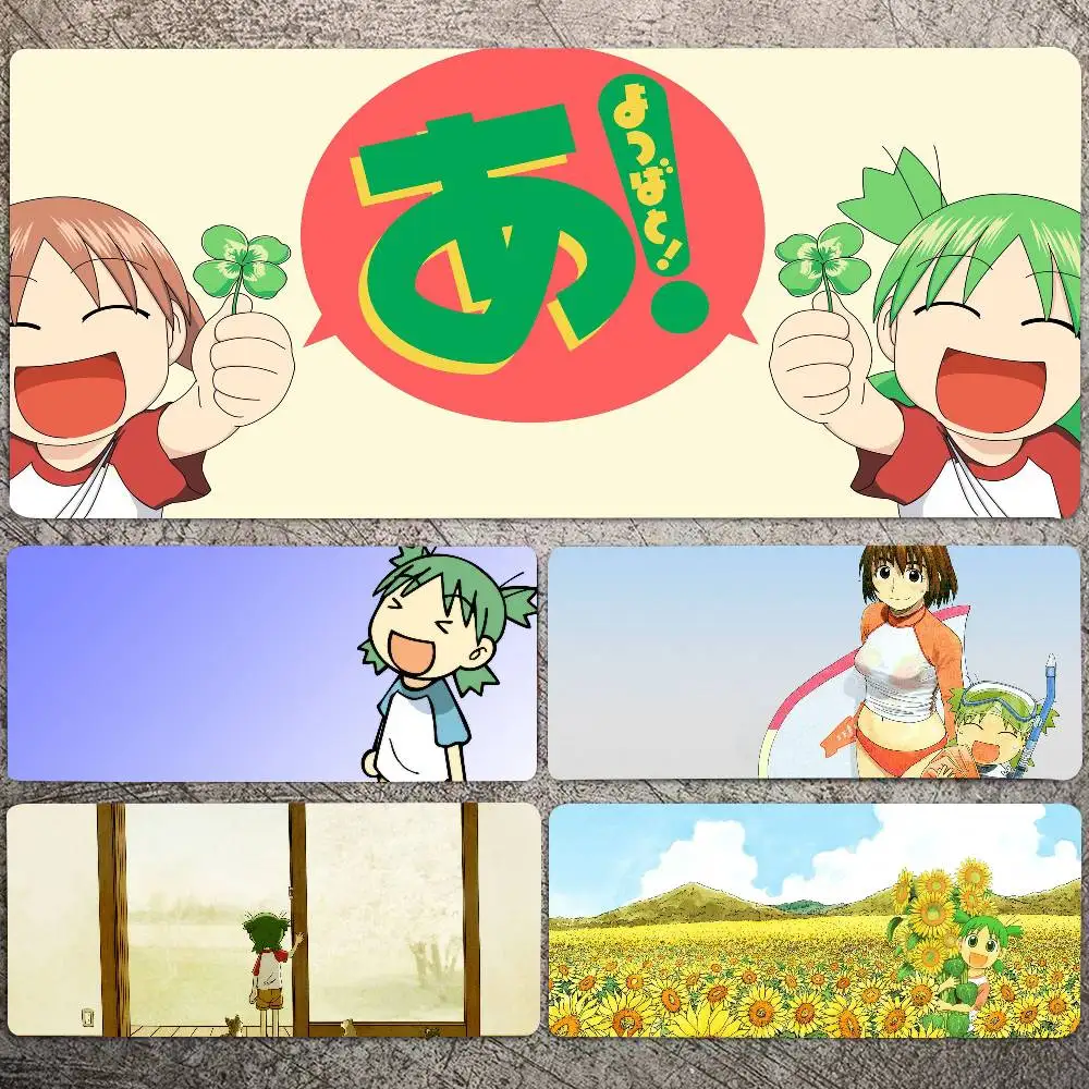 Bilibili Yotsubato Anime Mousepad Non-slip Suitable For Office Computers Laptops E-sports Game Desk Mats XXL Keyboard