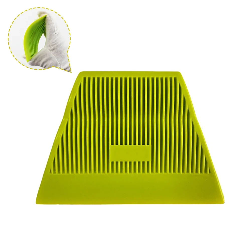 1pc Trapezoidal Squeegee Car Vinyl Film Wrapping Tool Scraper Window Tinting Wallpaper Installing Medium Soft and Hard