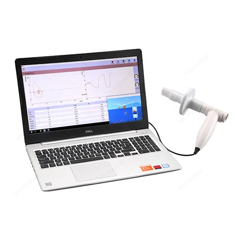 

Portable handheld digital color display blue tooth Spirometer home medical use desktop espirometro