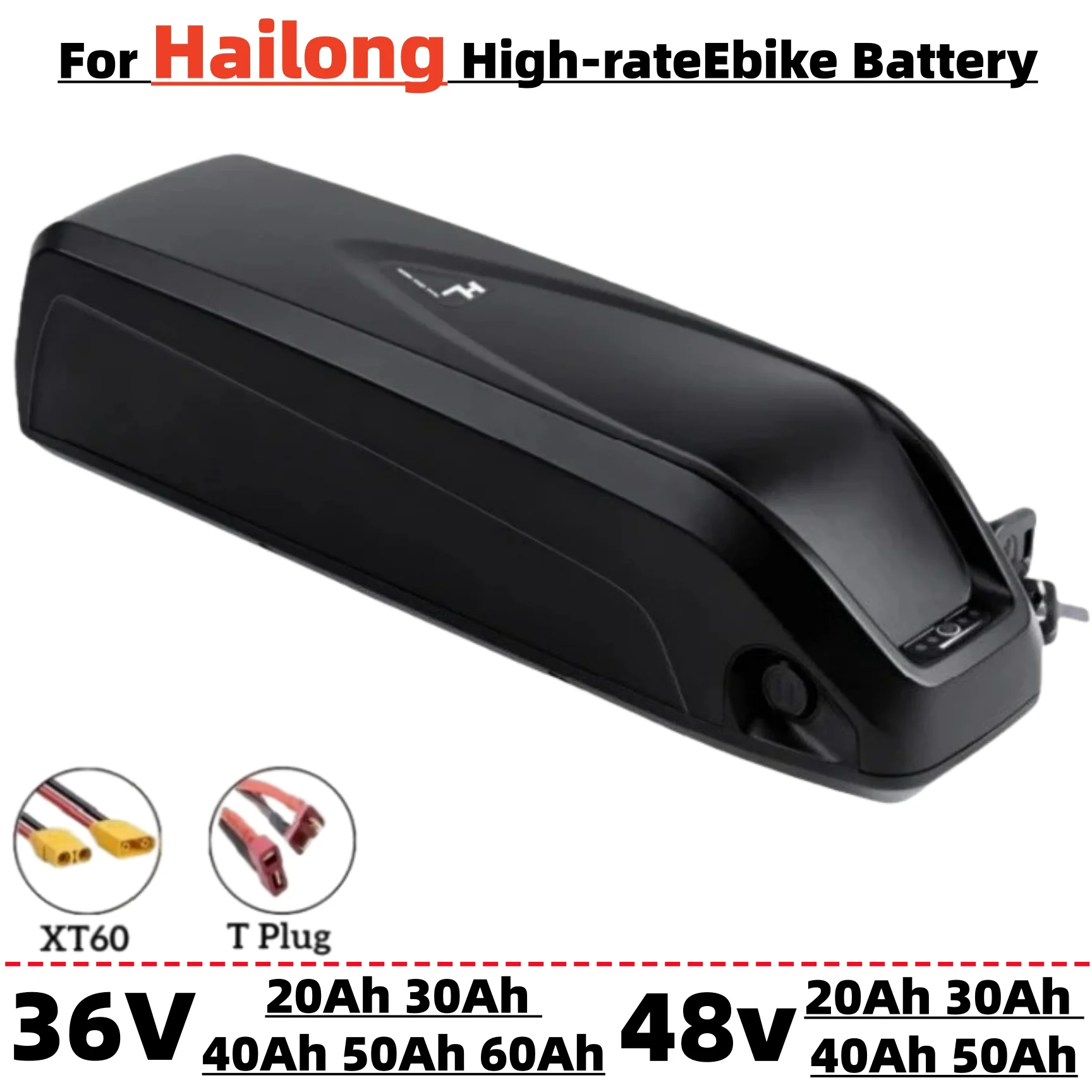 

✅For H i g h quality 36V60Ah/48V60Ah Brand New Original 20Ah-60Ah Hailong Battery for Bafang BBS02 BBS03 BBSHD Motor +BMS