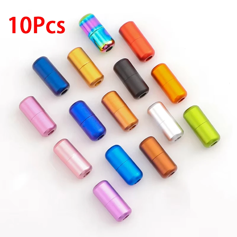 10Pcs NEW Quick-Release Shoelace Buckle Aluminum Metal Buckle Men's and Women's Sneakers Elastic Shoelaces Accessory