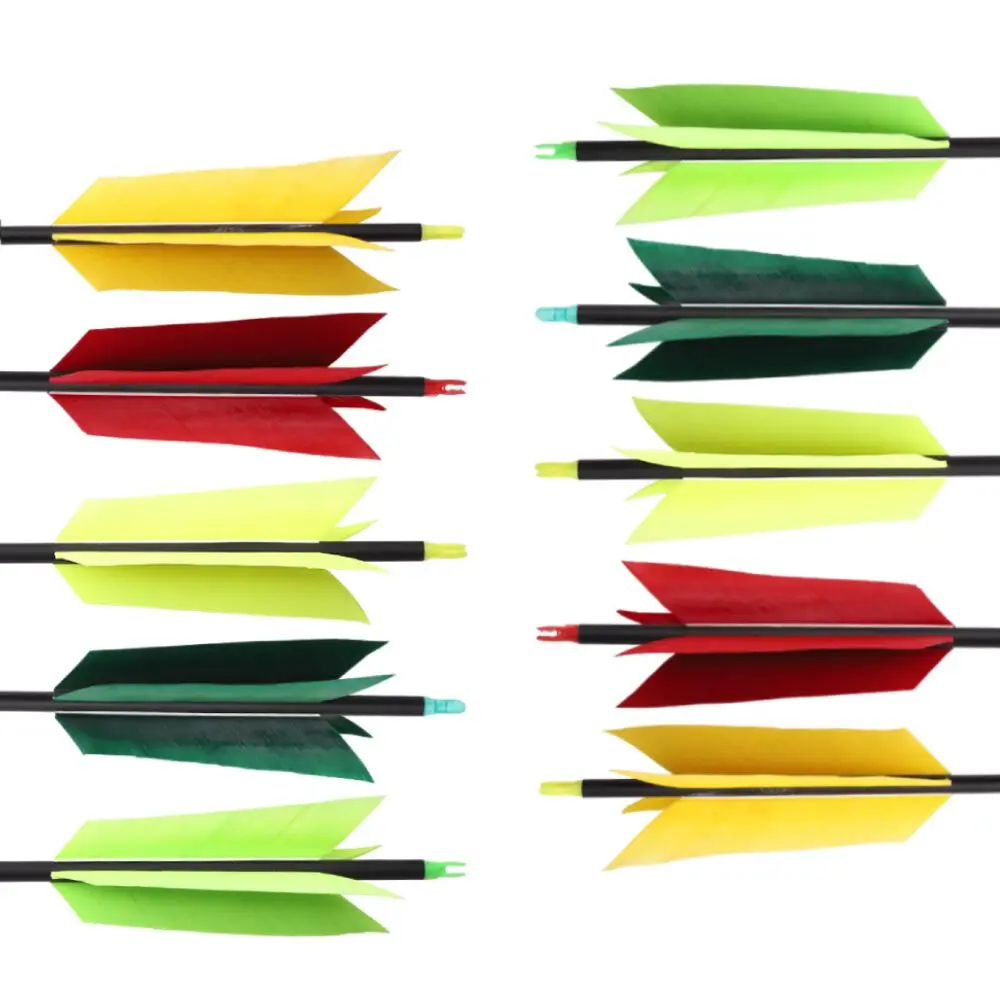 

Настоящее перо в виде ромба для четырех перьев, стрелы, сделанные из 4 дюймов, натуральные турецкие перья, стрельба из лука, оперение лука и стрелы, сделай сам