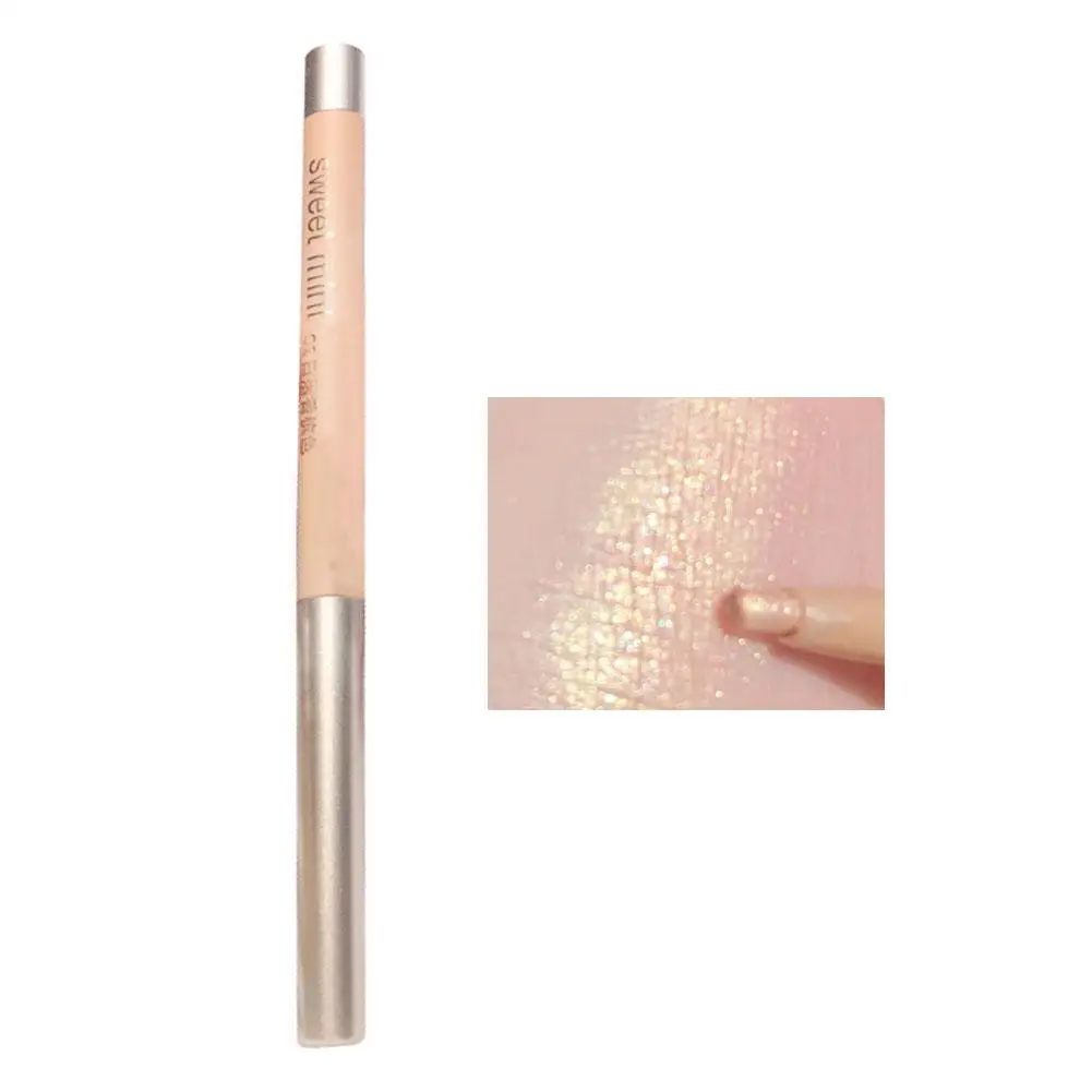 Perl glanz liegend Seidenraupen stift Galaxie Glitter High Highlighter Kosmetik Stift Make-up langlebigen wasserdichten Glanz y9j8