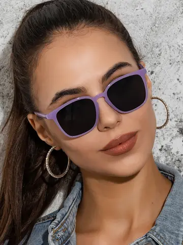 Fashion Vintage Square Sunglasses for Women Brand Designer Luxury Mirror Sun Glasses Retro Female Shades Sunglasses Ladies UV400