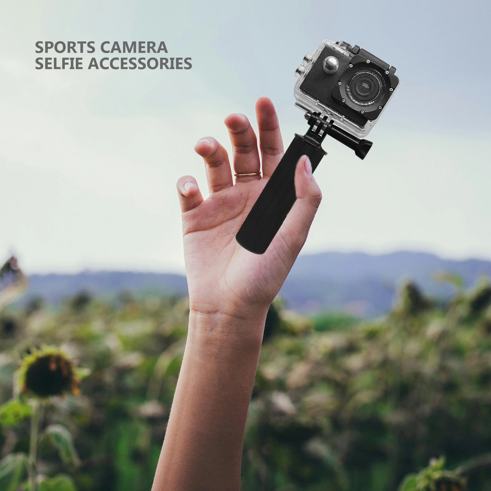 

Flash Light Handle Grip Aluminum Alloy Nonslip Portable For Dslr Camera Video Stabilizer Outdoor Indoor Shooting