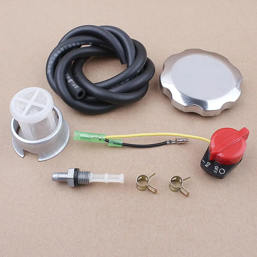 Fuel Gas Tank Cap Switch Tune Up Kit For Honda GX160 GX200 GX270 GX340 GX390 17620-ZH7-023 Engine Generator Parts