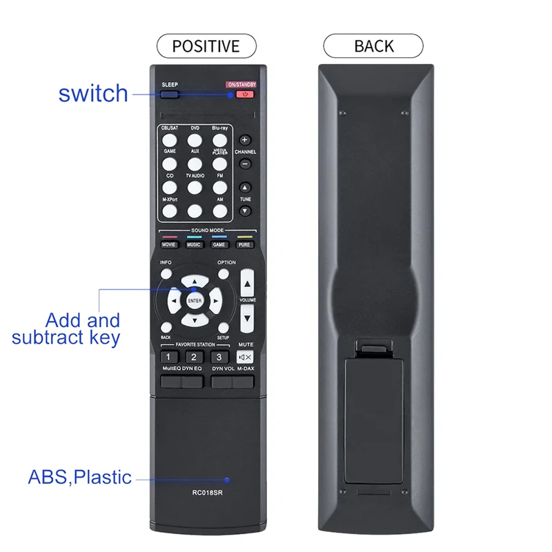 A52T RC018SR Replace Remote Control For MARANTZ AV Receiver NR1504 NR1403 NR1505 AV Surround Home Theater Receiver