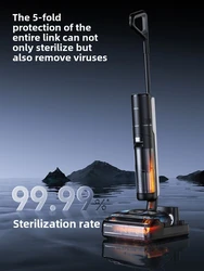 Dreame T40 Intelligent floor scrubber T40Ultra household mechanical arm Sterilization suction drag integrated system