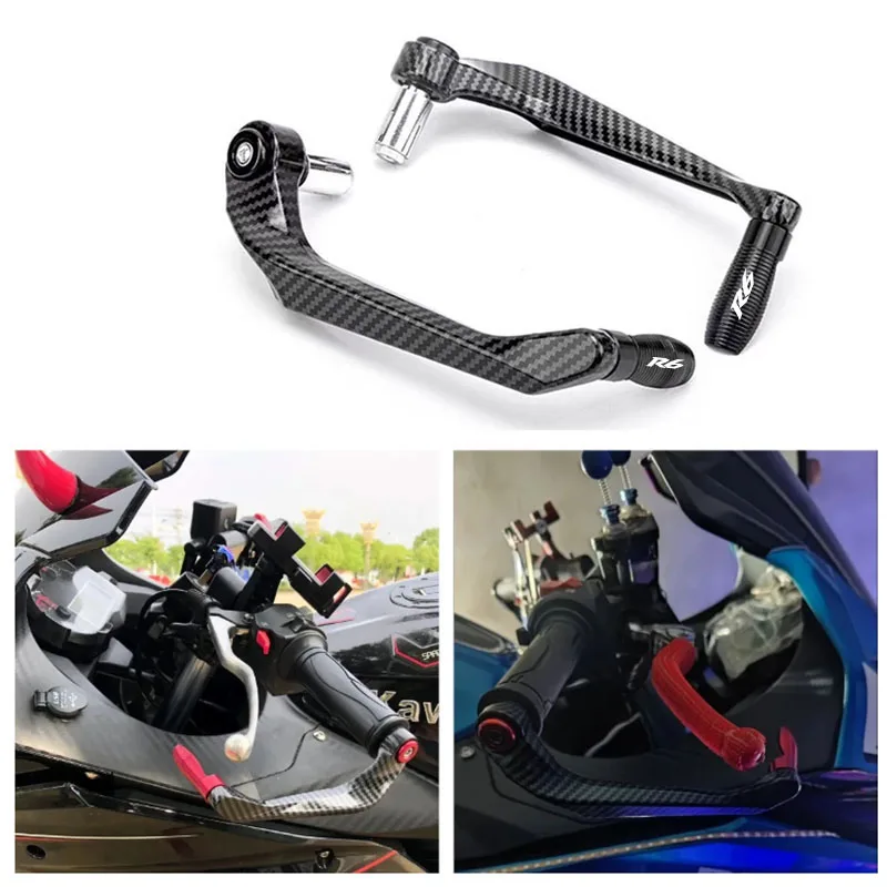 

For Yamaha YZFR6 YZF-R6 YZF R6 R6S 1999-2015 Motorcycle Accessories Bow Guard Brake Clutch Handguard Protection