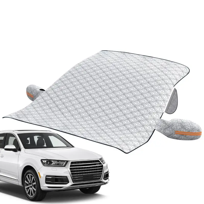 

For Car Snow Cover For Car Frost Cover Waterproof Snow Ice Protection Reflective Ice Removal Sunshade Mirrors Winter Protectors