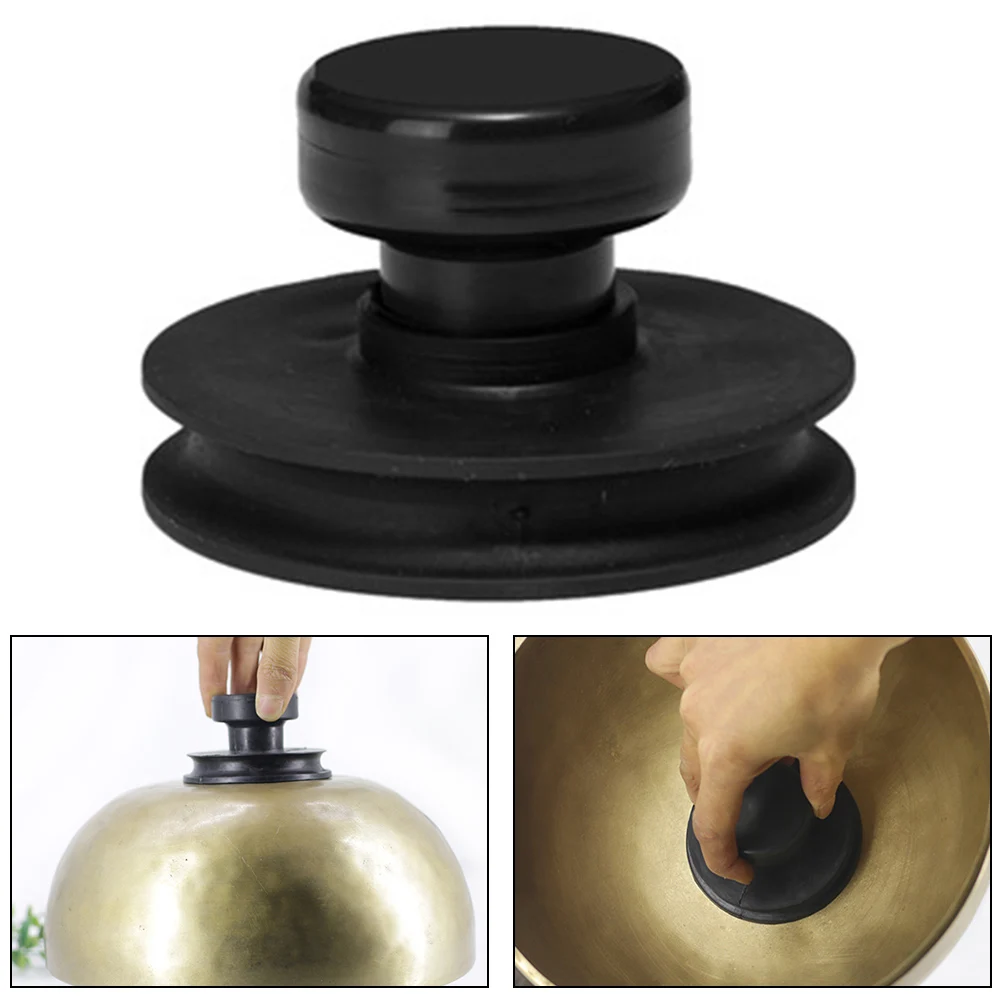 Rubber Sucker Singing Bowl Suction Cups Stable Lifting Tool Strong Rubber Material Wear-resistance For Balancing