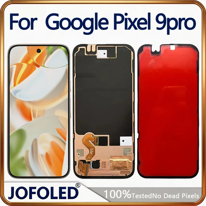 Original 120Hz OLED For Google Pixel 9 Pro Screen Replacement LCD Phone Mobile Display Touch Digitizer Assembly Repair Kit 9Pro