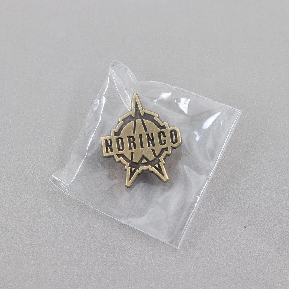 NORINCO Logo Emaille-Pin Militärindustrie-Abzeichen Taktische Ausrüstung Metallbrosche für Army-Fans Sammlerstück Anstecknadel für Jacke Rucksack – Detail 1